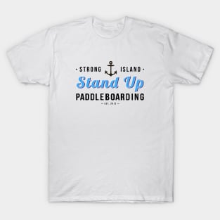 Strong Island Stand Up Paddleboarding T-Shirt